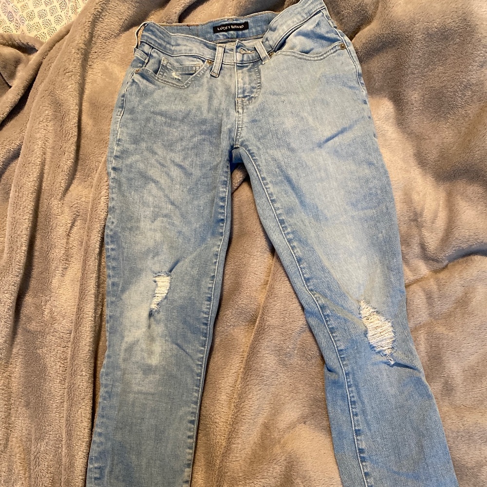 Lucky brand mid rise jeans